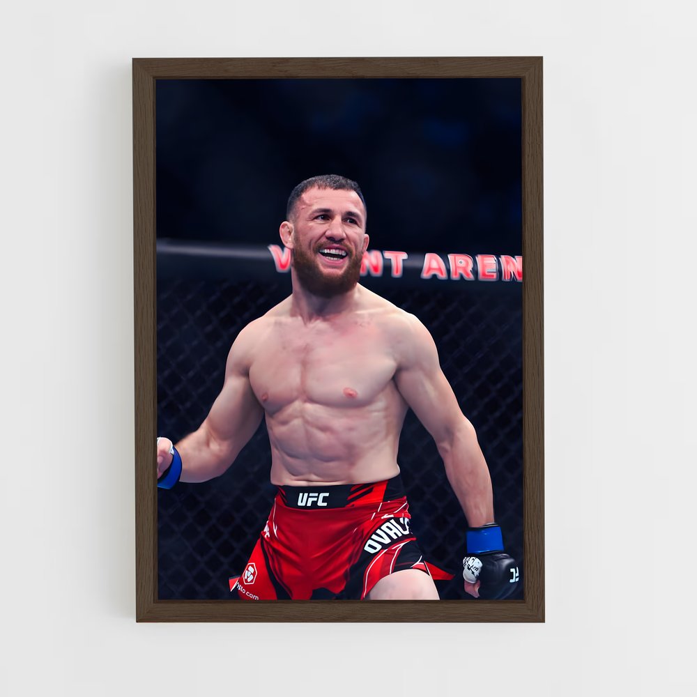 Poster Conor vs Merab – affiche MMA (vue 5)